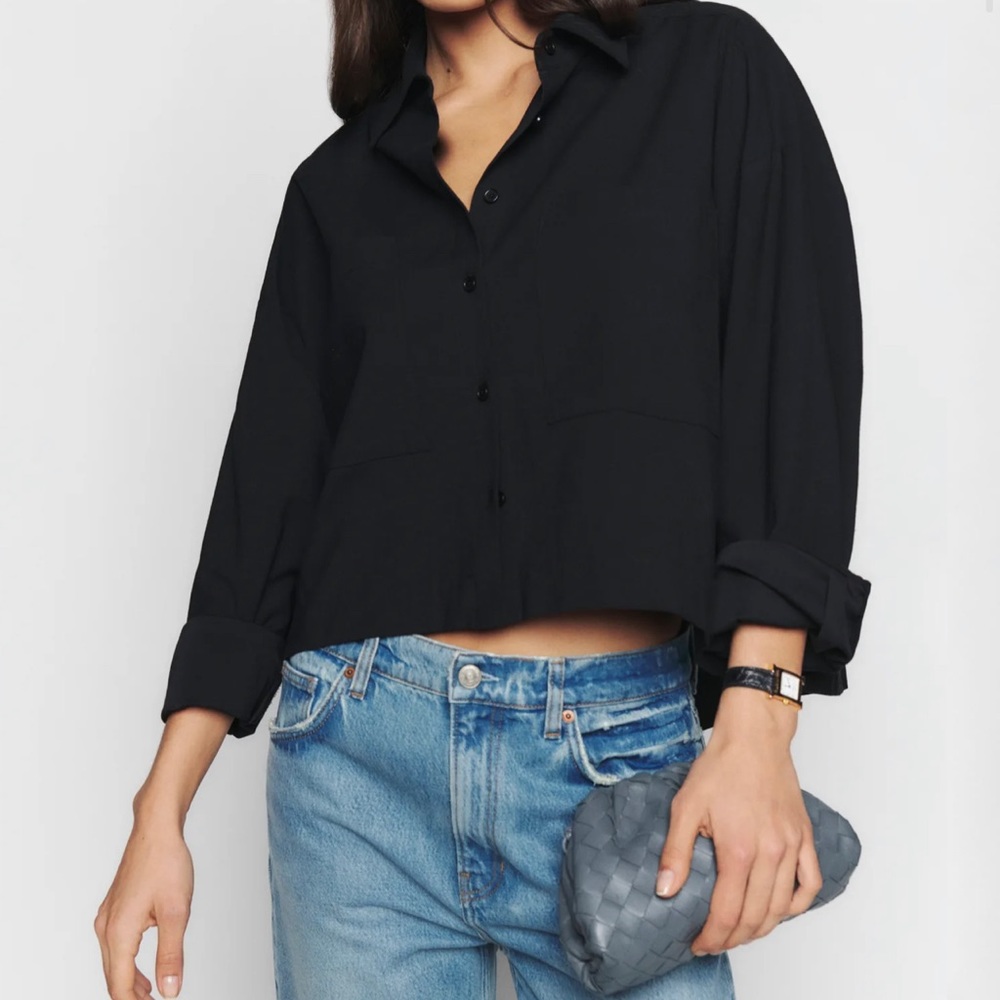 Reformation Logan Oversized Shirt